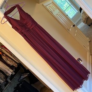 David’s Bridal bridesmaid dress